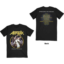 Spreading The Disease Track list [T-Shirt]