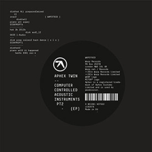 Aphex Twin - Computer Controlled Acoustic Instruments PT 2 (versión extendida, tarjeta de descarga digital) [Vinilo]