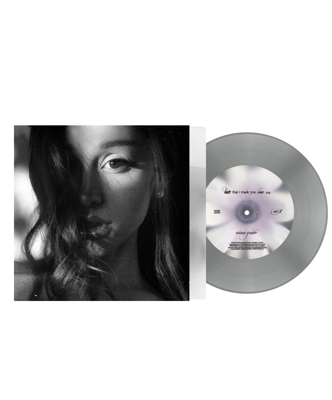 Ariana Grande - Hate That I Made You Love Me [Fluffy Tail Gray 7" Single] [Vinyl]