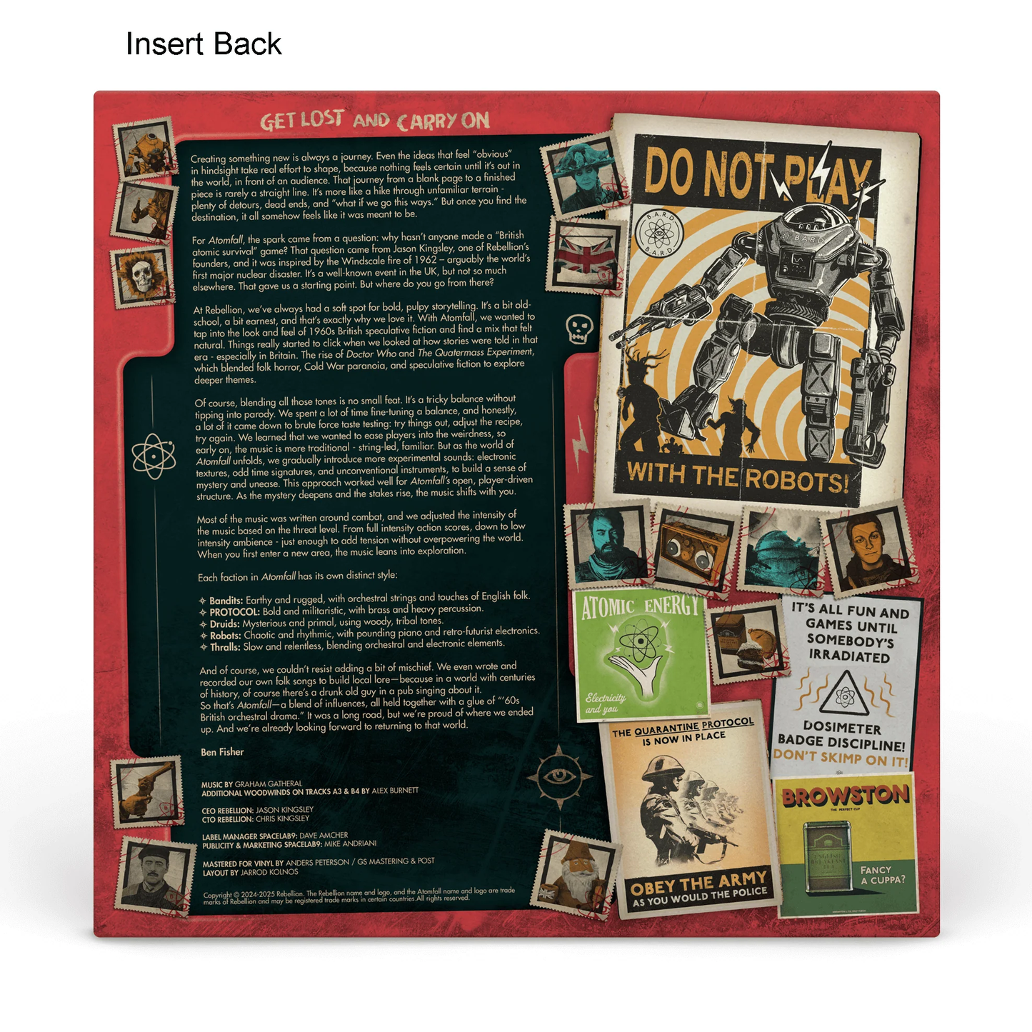 Atomfall: Original Game Soundtrack ("Fallout Glow" Limited Exclusive) [Vinyl]