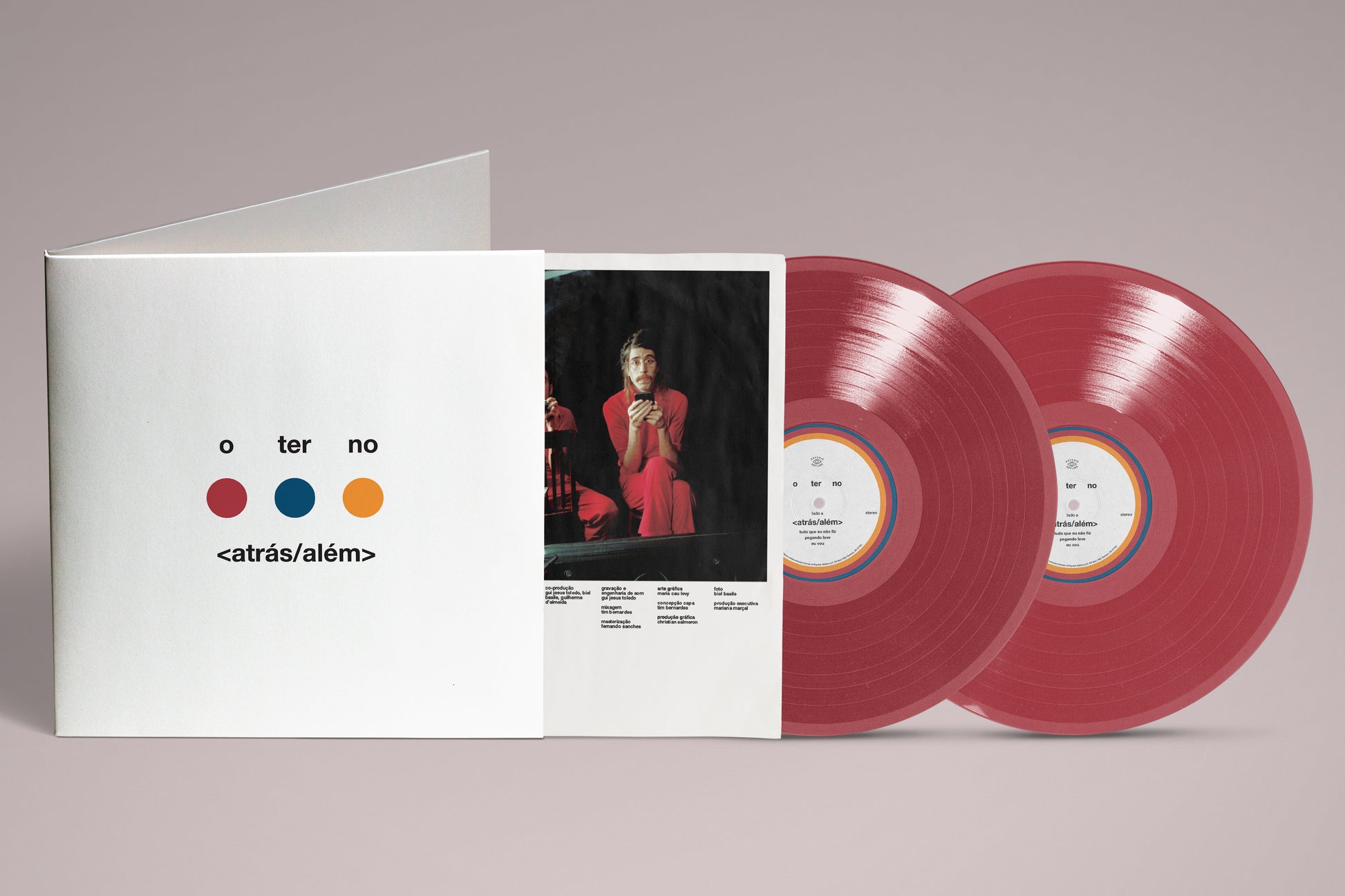 <atrás/além> [2LP Red] [Vinyl] - Paladin Vinyl