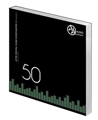 Audio Anatomy - 50X 12" PP CRYSTAL CLEAR OUTER SLEEVES (80 MICRON) [Sleeves]