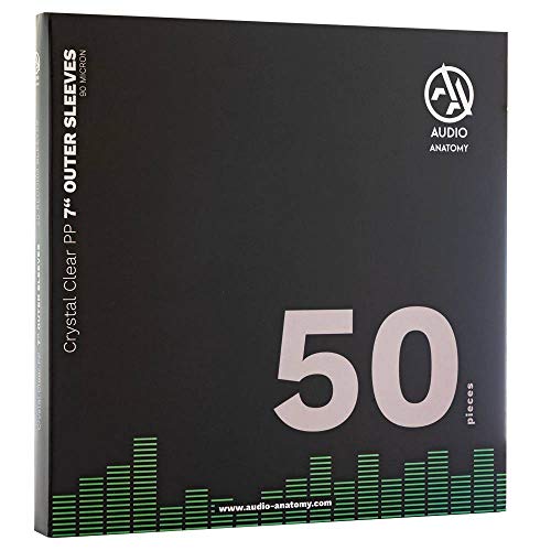50X 7" PP CRYSTAL CLEAR OUTER SLEEVES (90 MICRON) [Sleeves]