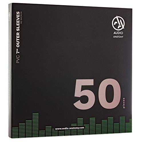 Audio Anatomy - 50X 7" PVC OUTER SLEEVES (140 MICRON) [Sleeves]