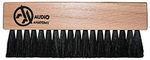 OAK WOOD BRUSH NATURAL WITH ANTISTATIC GOAT AND NYLON FIBER - DELUXE (DRY & WET CLEANING) [Vinyl Accessories]