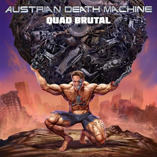 Austrian Death Machine - Quad Brutal (Colored Vinyl, Blue) [Vinyl]