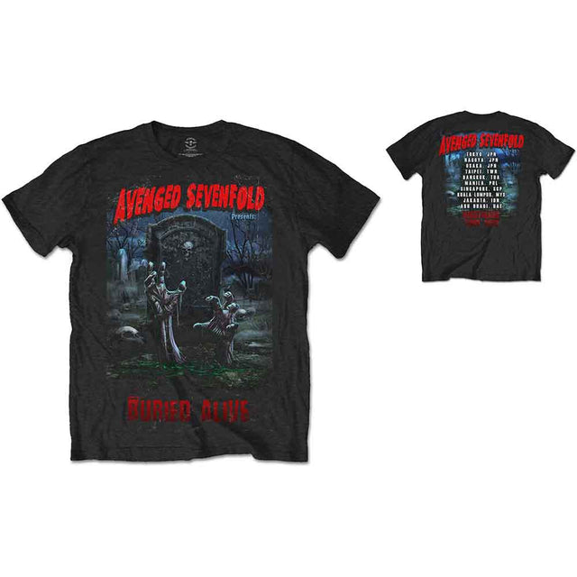 Avenged Sevenfold Buried Alive Tour 2012 T-Shirt