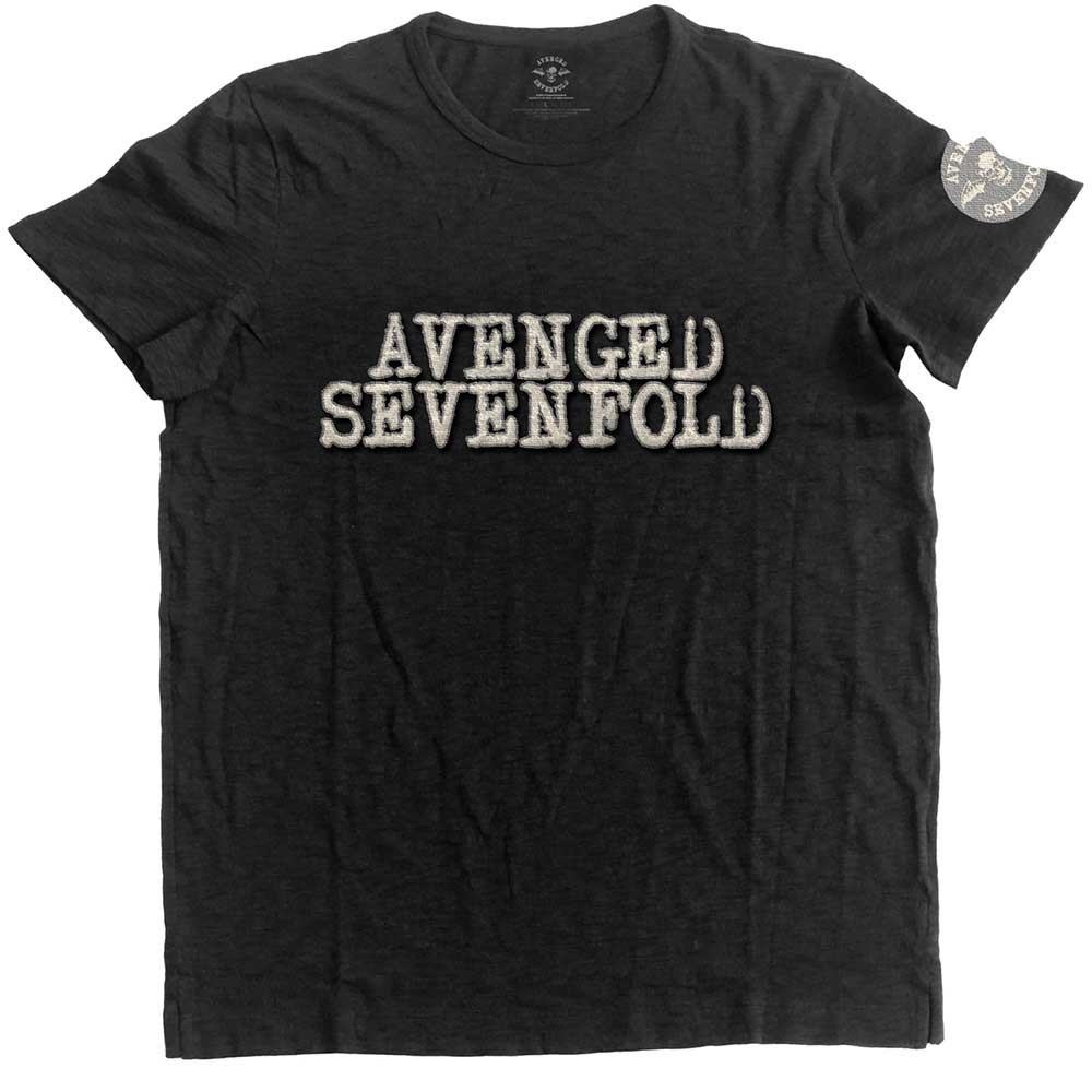 Avenged Sevenfold - Camiseta con el logotipo y el murciélago de la muerte