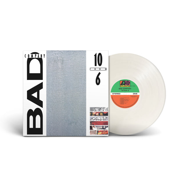 Bad Company 10 From 6 (ROCKTOBER) (Translucent Milky Clear Vinyl) Vinyl - Paladin Vinyl