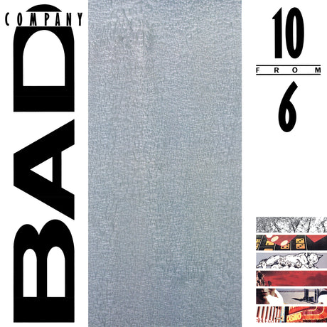 Bad Company 10 From 6 (ROCKTOBER) (Translucent Milky Clear Vinyl) Vinyl - Paladin Vinyl