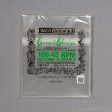 Bags Unlimited SPP45R - 7 IN 45 RPM Outer Record Sleeve - Resealable - 100 CNT [Sleeves]