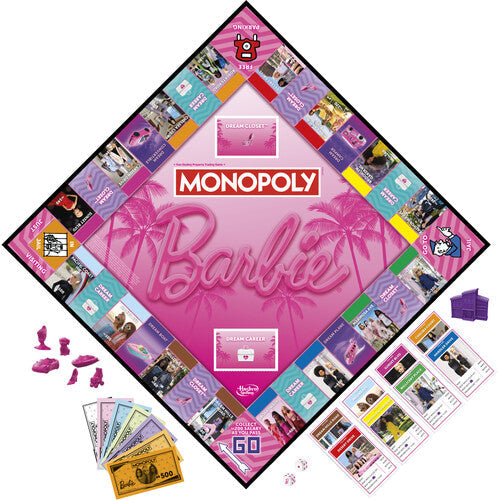 Monopoly: Barbie Edition - Board Game (Table Top Game) [Games]