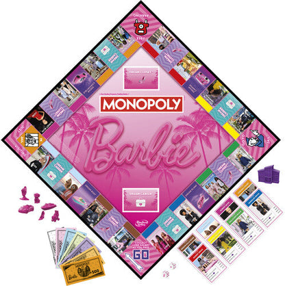 Monopoly: Barbie Edition - Board Game (Table Top Game) [Games]