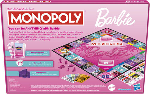 Monopoly: Barbie Edition - Board Game (Table Top Game) [Games]
