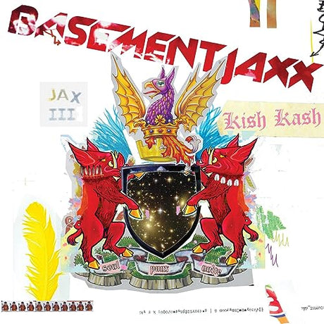 Basement Jaxx Kish Kash (RED & WHITE VINYL) Vinyl - Paladin Vinyl