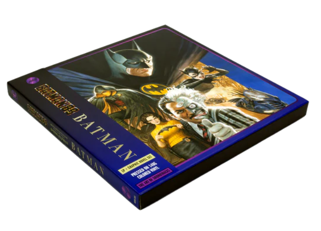 Danny Elfman - Batman - Original Motion Picture Score LP & Graphic Novel Box Set (Batwing Purple/White) [Vinyl]