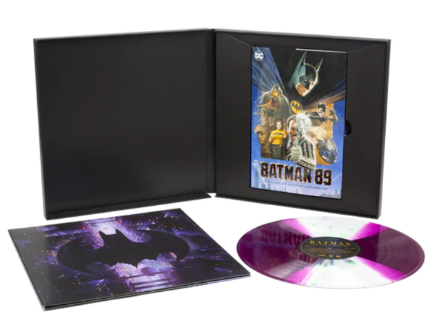 Danny Elfman - Batman - Original Motion Picture Score LP & Graphic Novel Box Set (Batwing Purple/White) [Vinyl]