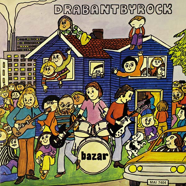 BAZAR - Drabantbyrock [CD]