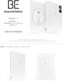 BTS - Be (Edición esencial) (póster, libro de fotos, fotos) [CD]
