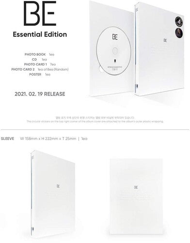 BTS - Be (Essential Edition)(Poster, Photo Book, Photos) [CD]