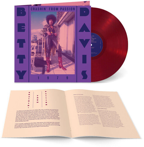 Betty Davis - Crashin' From Passion - Rojo [Vinilo]