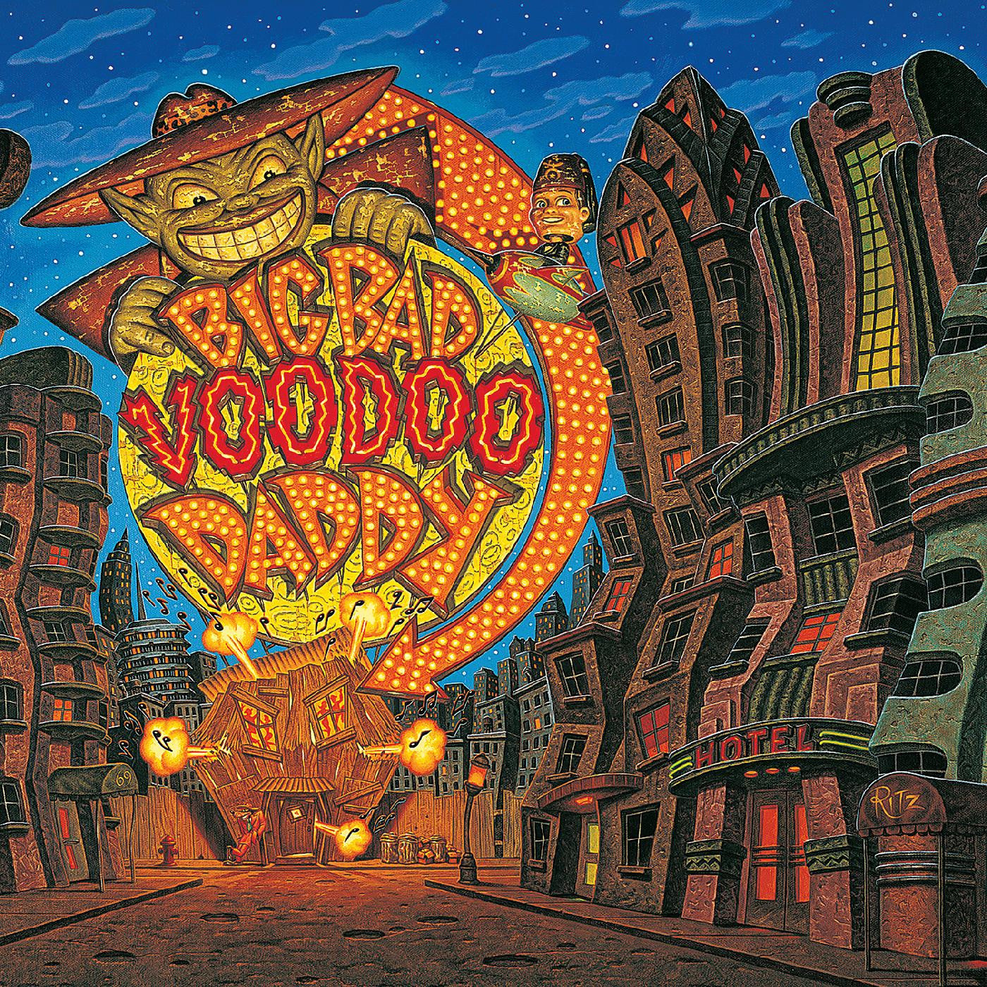 Big Bad Voodoo Daddy (Clear Yellow/Red Swirl, 25th) [Vinyl]