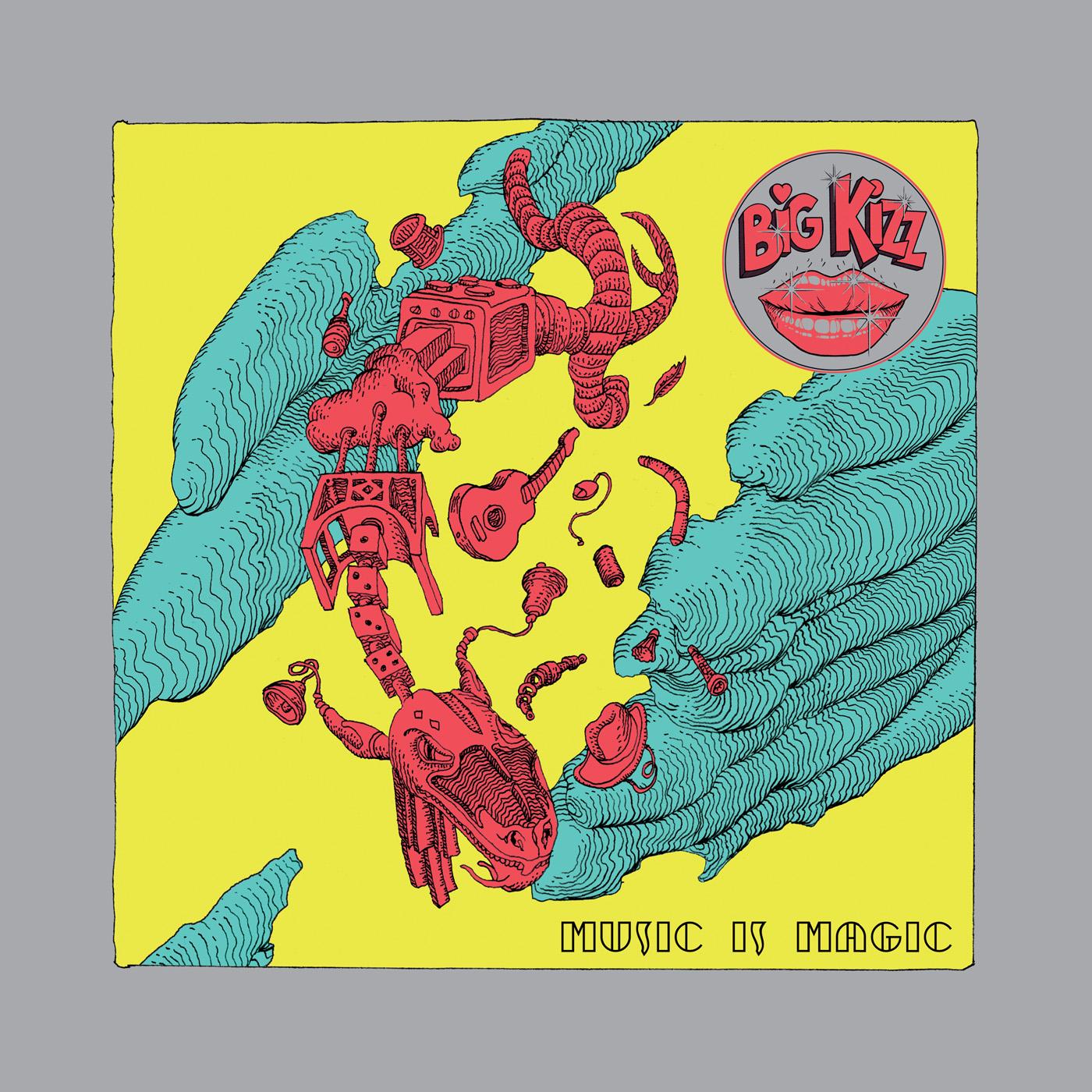 Big Kizz - Music Is Magic (OPAQUE SILVER VINYL) [Vinyl] - Paladin Vinyl