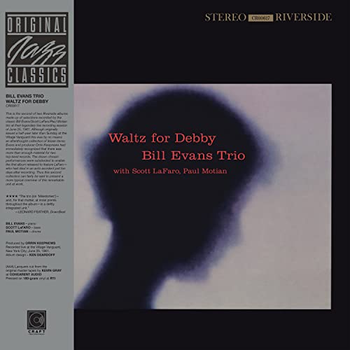 Bill Evans Trio - Waltz For Debby（原创爵士经典系列）[LP] [黑胶唱片]