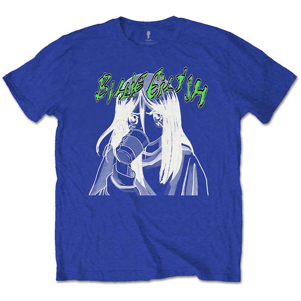 Camiseta Billie Eilish - Bebida de anime