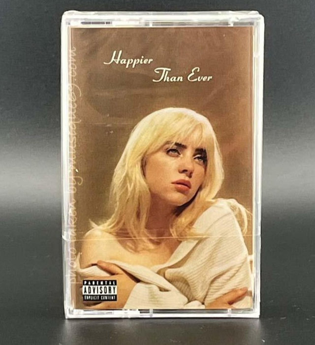 Happier Than Ever (Limited Edition, Spotify Fans First Exclusive Magnolia Shell Edition) (Cassette) [Cassette]