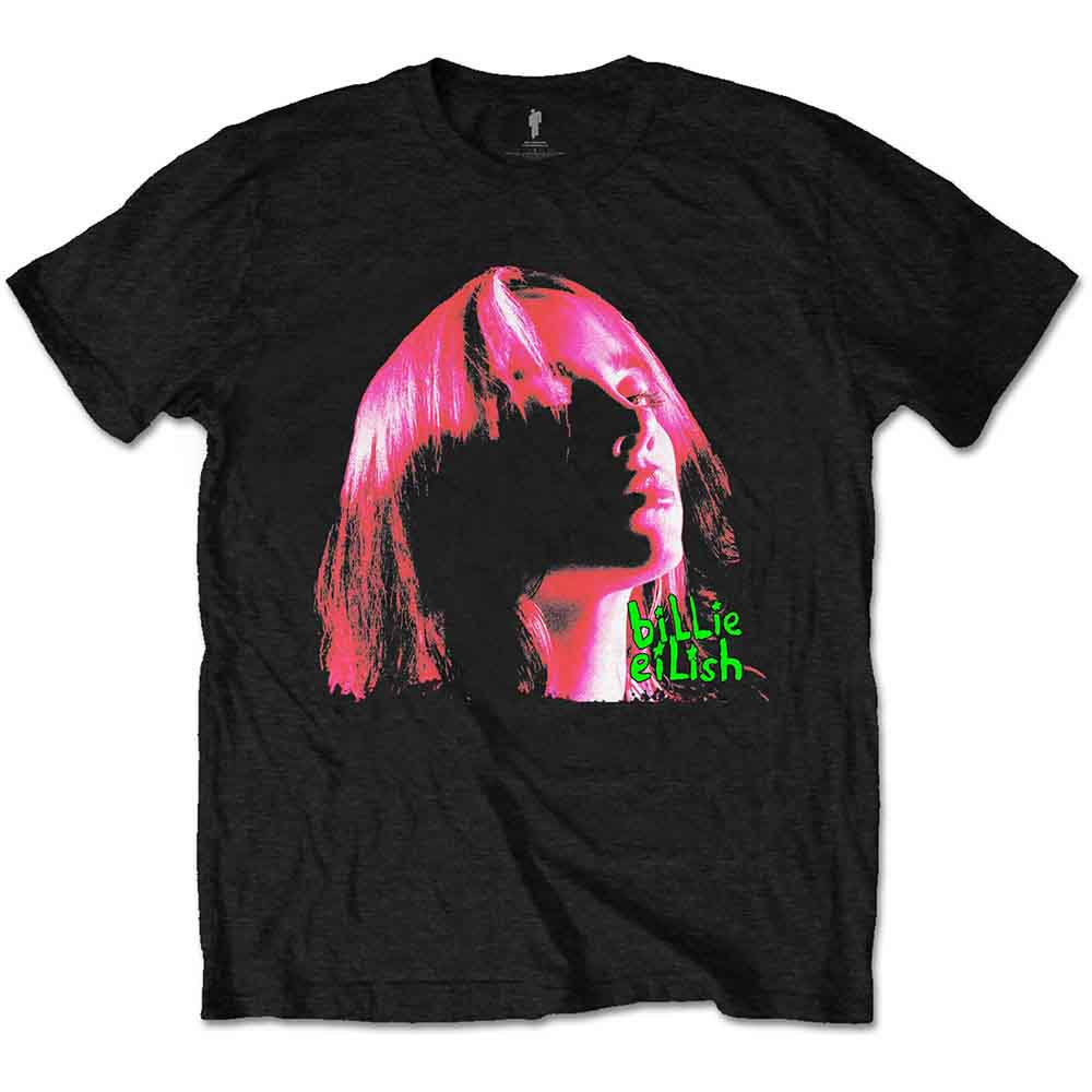 Billie Eilish Neon Shadow Pink [T-Shirt]