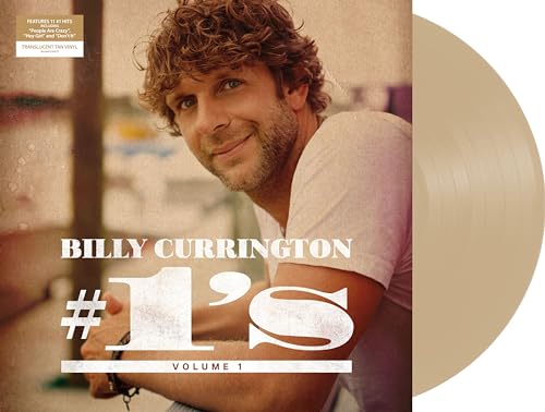 Billy Currington-#1's-第 1 卷 [半透明棕褐色 LP] [黑胶唱片]