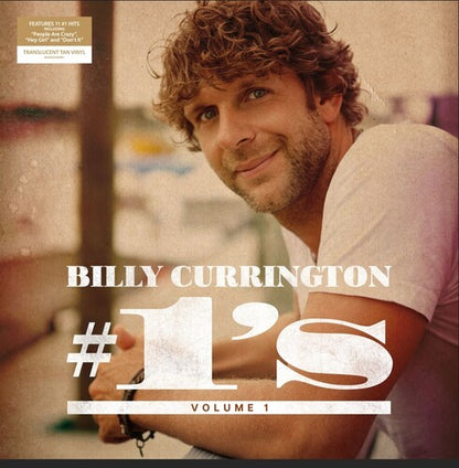 Billy Currington-#1's-第 1 卷 [半透明棕褐色 LP] [黑胶唱片]
