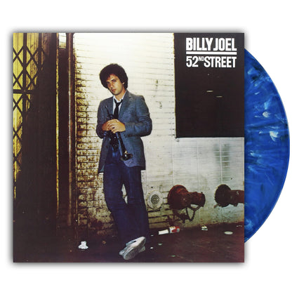Billy Joel - 52nd Street (Blue Swirl Vinyl with 12"x12" Photo Insert) [Vinyl] - Paladin Vinyl