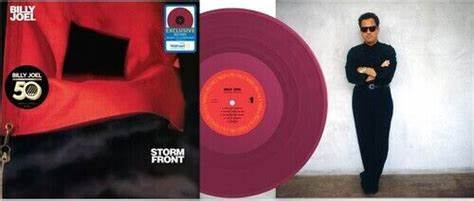 Billy Joel - Storm Front (vinilo rojo con inserto fotográfico de 12" x 12") [Vinilo]
