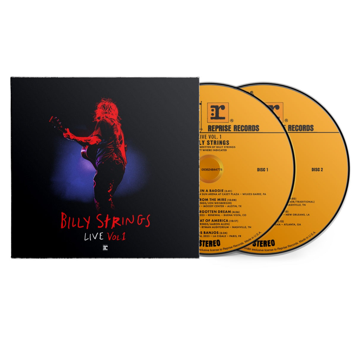 Billy Strings - Billy Strings Live Vol. 1 (2 Cd's) [CD]