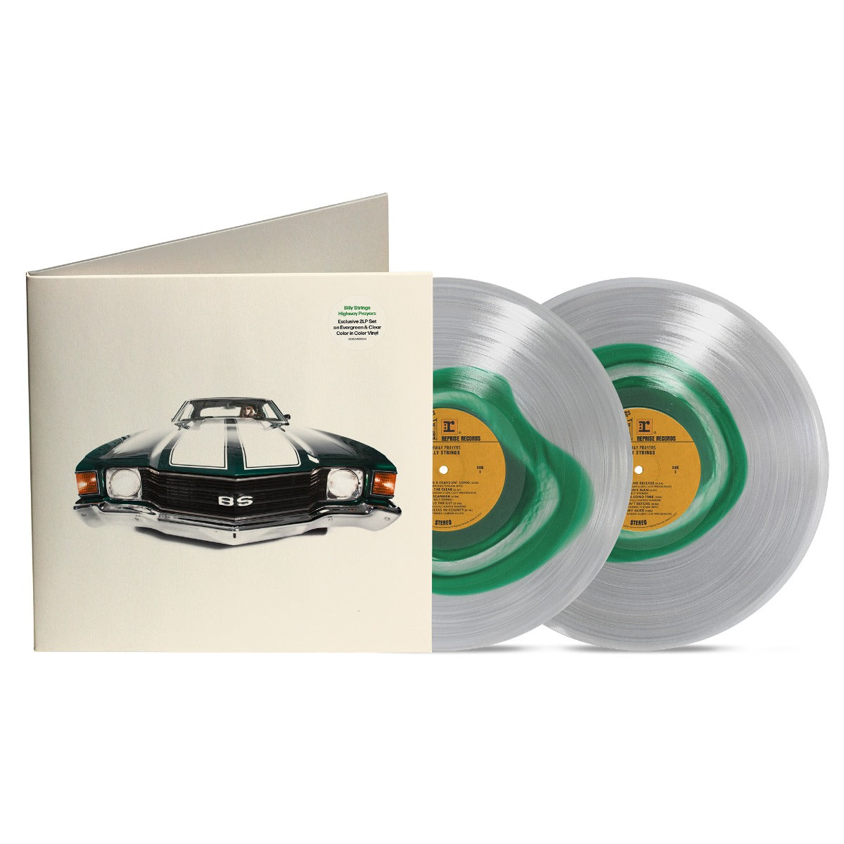 Billy Strings - Highway Prayers (Indie Exclusive, Green/Clear Color-in-Color Vinyl) (2 Lp) [Vinyl]