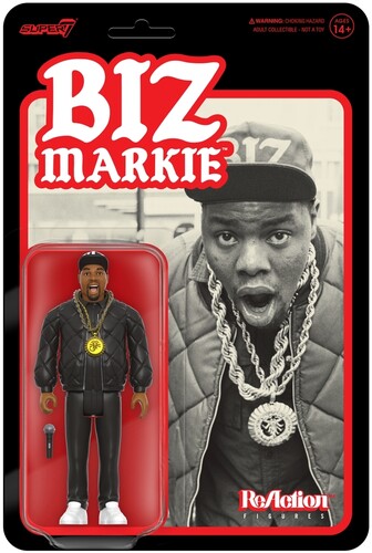 Biz Markie - Super7 - Biz Markie ReAction Wave 1 - Biz (Collectible, Figure, Action Figure) [Action Figure]