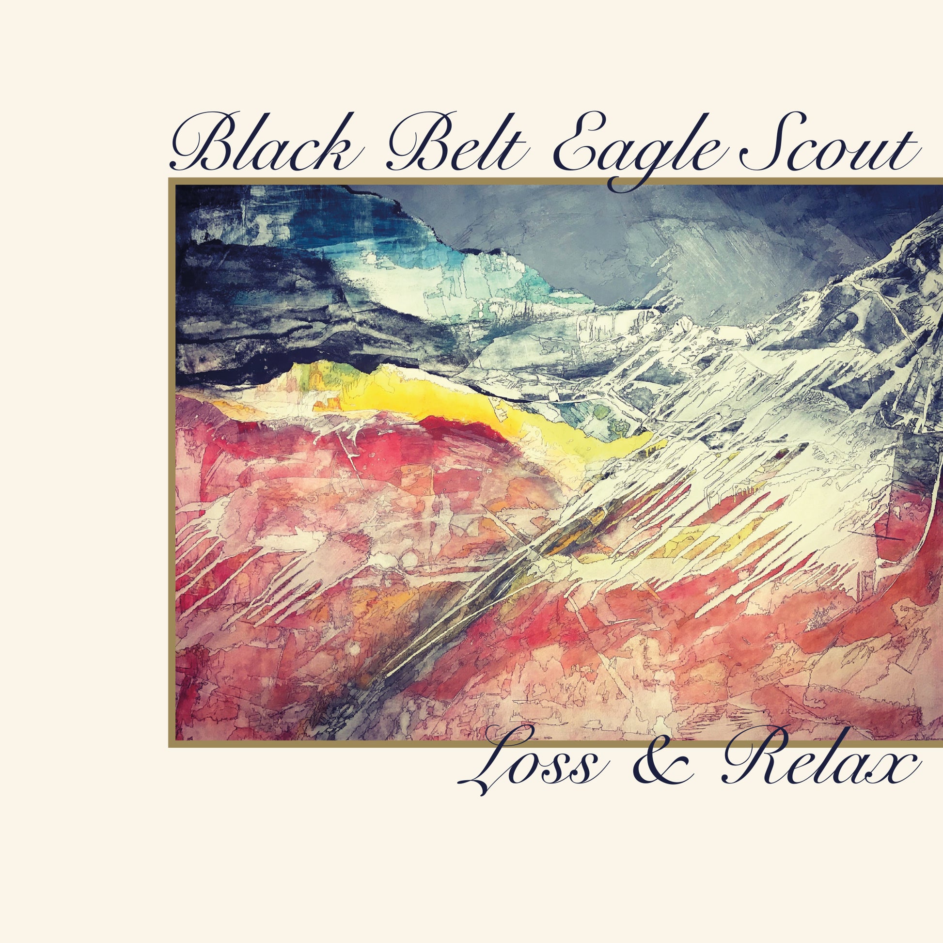 Black Belt Eagle Scout - Loss & Relax b/w Half Colored Hair [Vinyl] - Paladin Vinyl