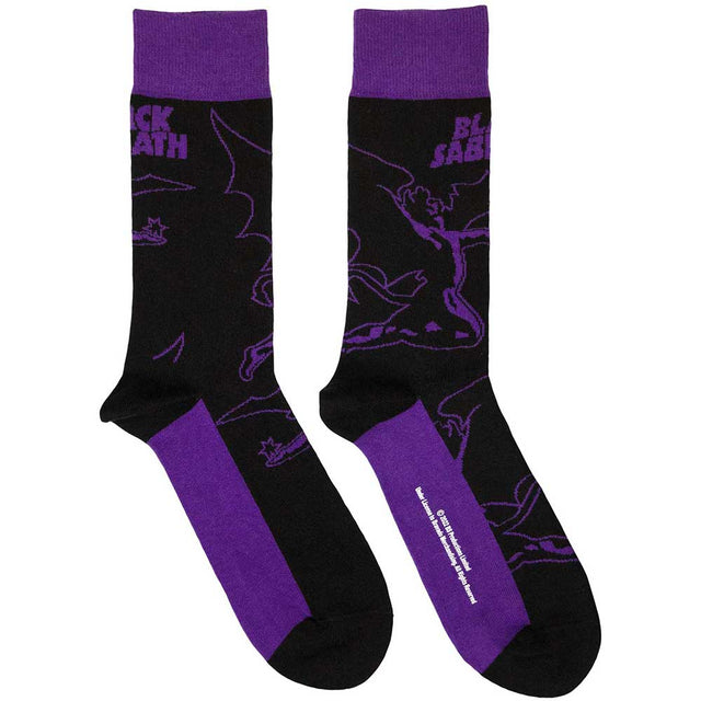 Black Sabbath - Logo & Demon [Socks]