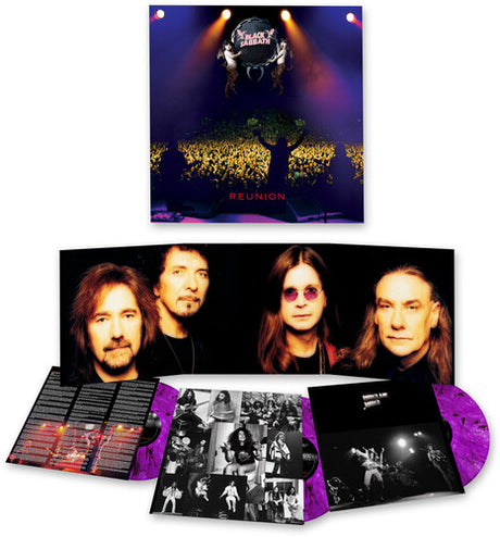 Black Sabbath REUNION (Indie/D2C Exclusive Purple Smoke Vinyl) Vinyl - Paladin Vinyl