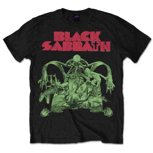 Black Sabbath - Camiseta con recortes de Sabbath