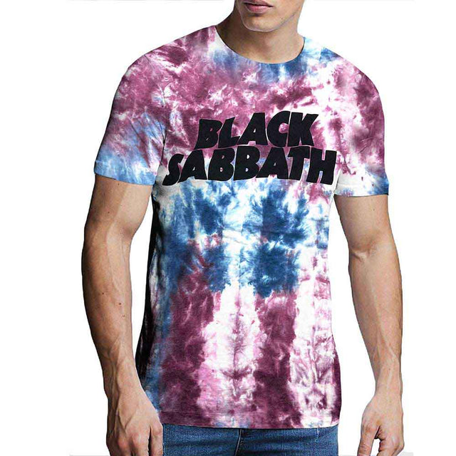 Black Sabbath - Camiseta con el logotipo ondulado