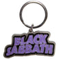 Black Sabbath Wavy Logo Bordered [Keychain]