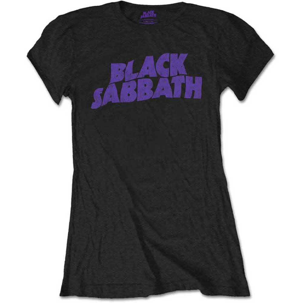 Black Sabbath Wavy Logo Vintage [T-Shirt]
