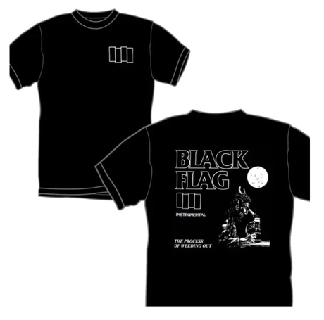 Black Flag Process of Weeding Out T-Shirt