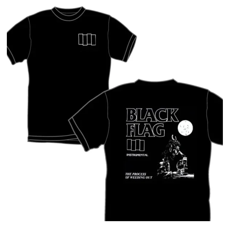 Process of Weeding Out [T-Shirt] Black