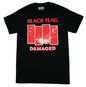 Black Flag Damaged Logo Black [T-Shirt]