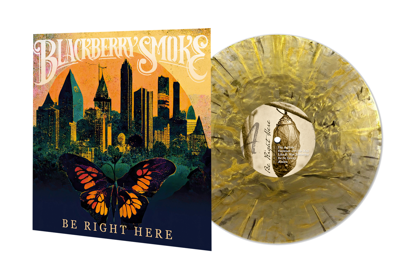 Blackberry Smoke - Be Right Here (Vinilo dorado exclusivo de Indie) [Vinilo]