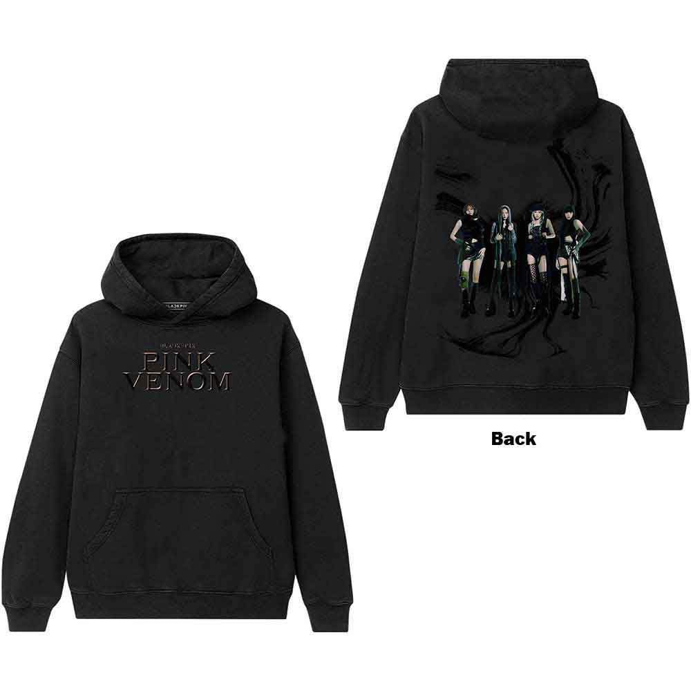 BLACKPINK - Sudadera con capucha Pink Venom Oil Stroke